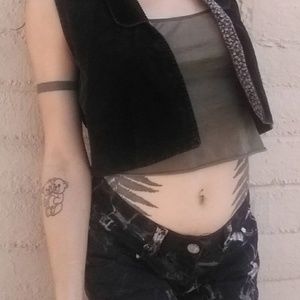 Handmade Two-Way Reversible Vest.